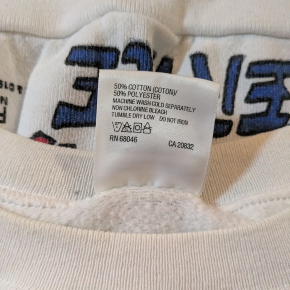 Vintage Tultex 1994 Looney Tunes Acme Mechanic Graphic Sweatshirt Unisex LG - Picture 5 of 8